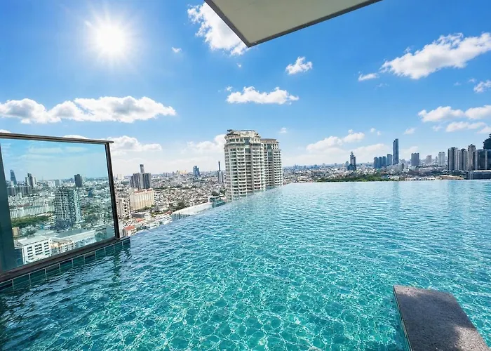 Cozy 1br With Sofa Bed - Infinity Pool Sathorn Bangkok