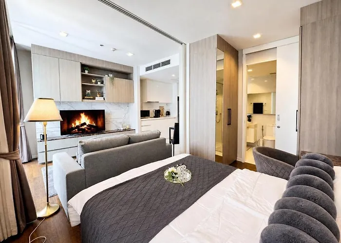 Apartment Cozy 1br With Sofa Bed - Infinity Pool Sathorn Bangkok