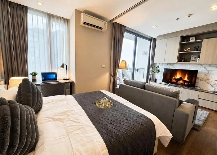 Apartment Cozy 1br With Sofa Bed - Infinity Pool Sathorn