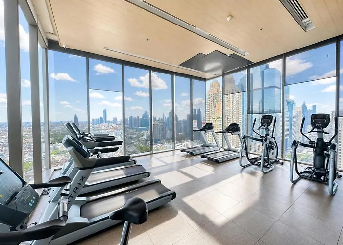 Apartment Cozy 1br With Sofa Bed - Infinity Pool Sathorn *